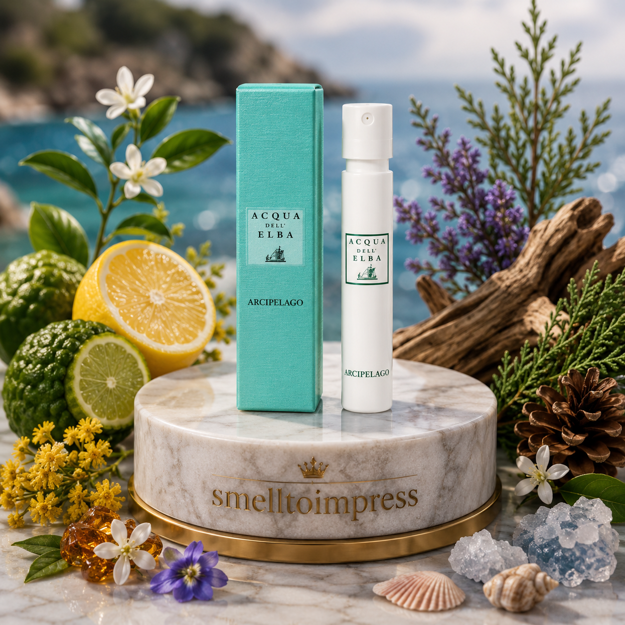 bild på Acqua Dell' Elba Arcipelago officiellt parfymprov 1,2 ml 0,04 fl. oz