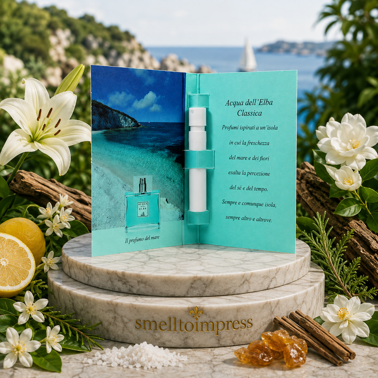 bild på Acqua dell' Elba Classica officiellt parfymprov 1,2 ml 0,04 fl. oz