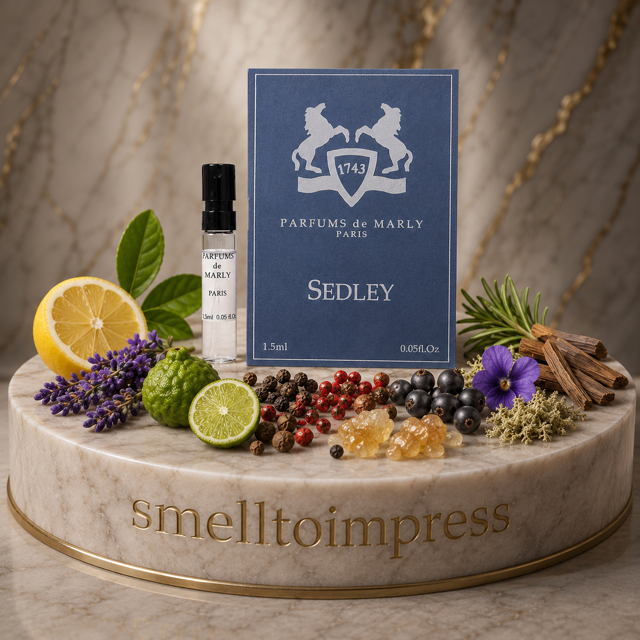 Parfums de Marly Sedley 1,5 ml 0,05 fl. oz. officiellt parfymprov