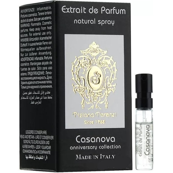 TIZIANA TERENZI Casanova Extrait de parfum 0,05 OZ 1,5 ML officiellt parfymprov