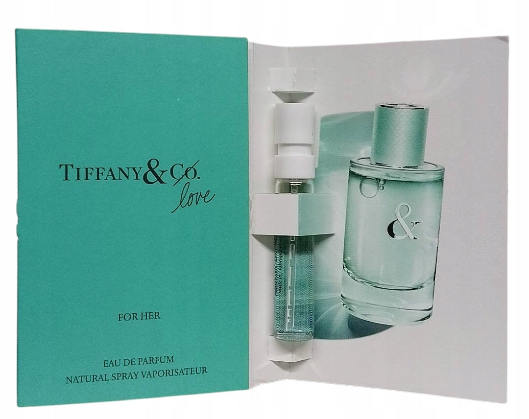 Tiffany & Co Love For Her officiella parfymprover 1,2 ml 0,04 fl. oz.