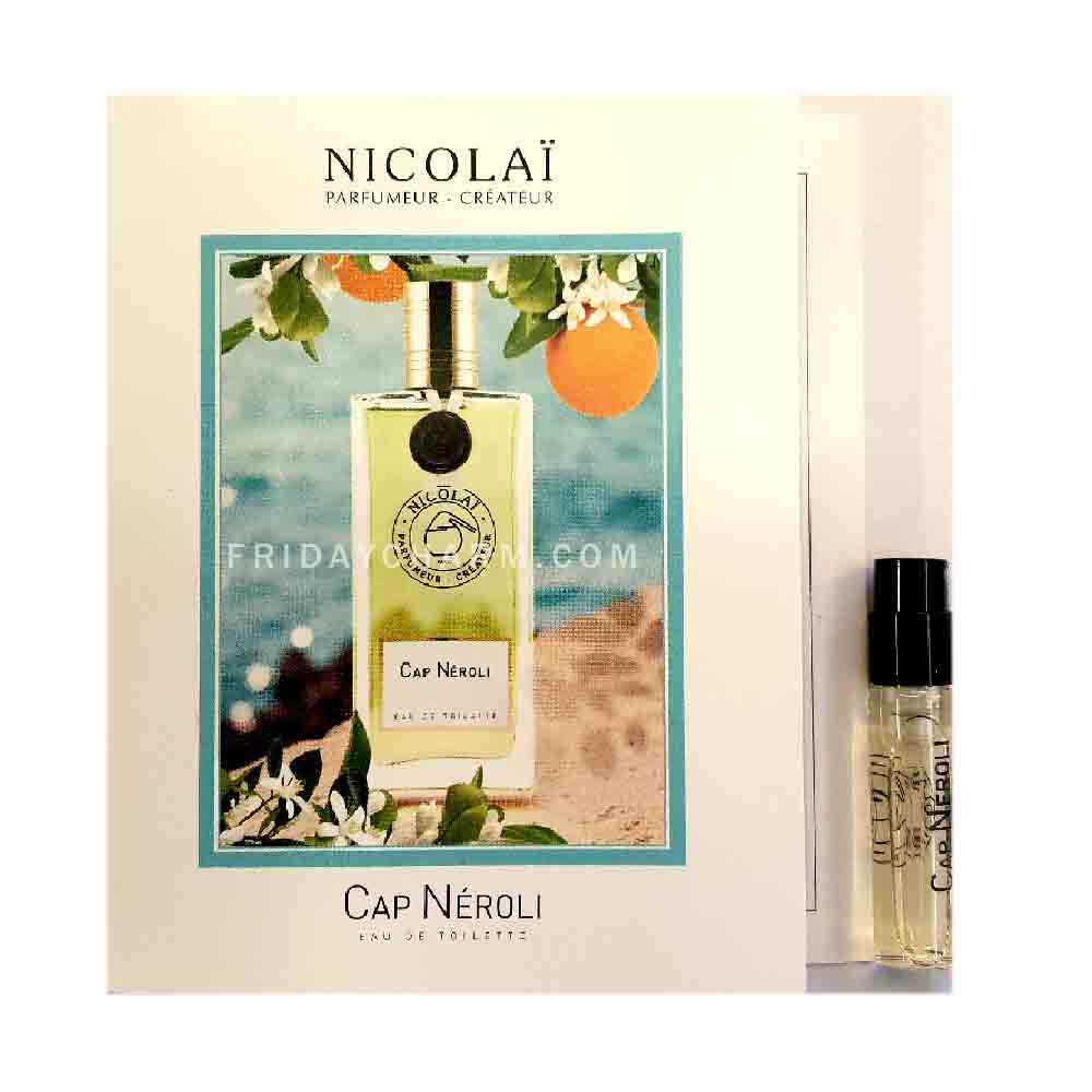 Officiella parfymprover av Nicolai Cap Neroli-doften 1,8 ml 0,07 oz.