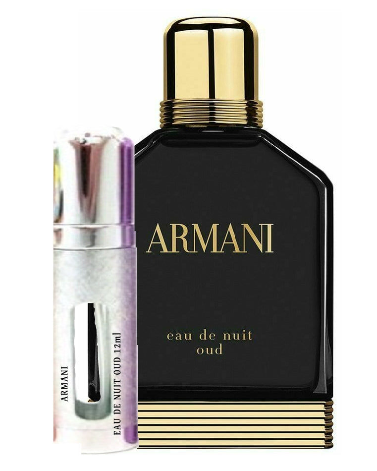 ARMANI EAU DE NUIT OUD samples 12ml