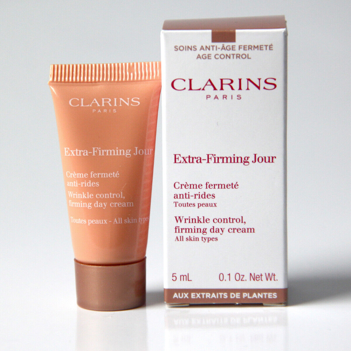 Clarins Extra-Firming Jour Mini hudvårdsprov 5ML 0.1 oz. Alla hudtyper
