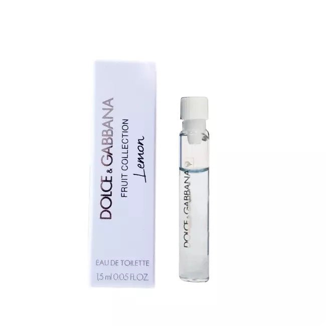 Dolce & Gabbana Fruit Collection Lemon 1,5 ml 0,05 fl. oz. officiellt parfymprov parfymtestare