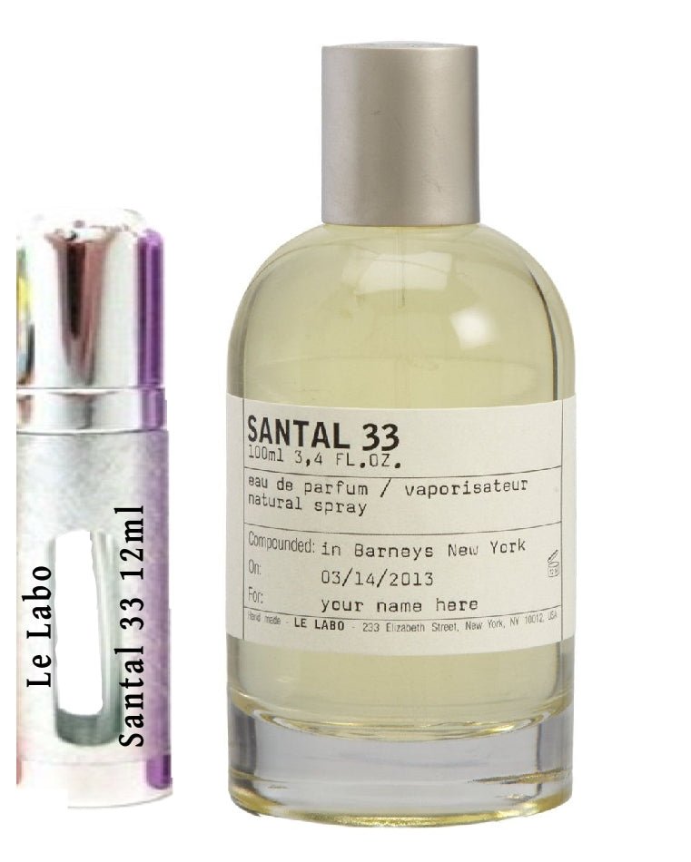 Le Labo Santal 33 12ml 0.41 fl. o.z. vzorek parfému, Le Labo Santal 33 12ml 0.41 fl. o.z. δείγμα αρώματος, Le Labo Santal 33 12ml 0.41 fl. o.z. próbka perfum, Le Labo Santal 33 12ml 0.41 fl. o.z. образец духов, Le Labo Santal 33 12ml 0.41 fl. o.z. vzorec parfuma,