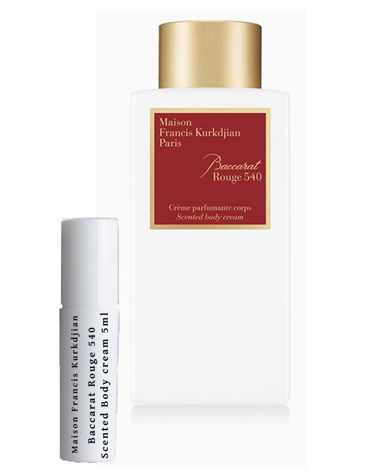 Maison Francis Kurkdjian Baccarat Rouge 540 Doftande Kroppskräm Prov 5ml