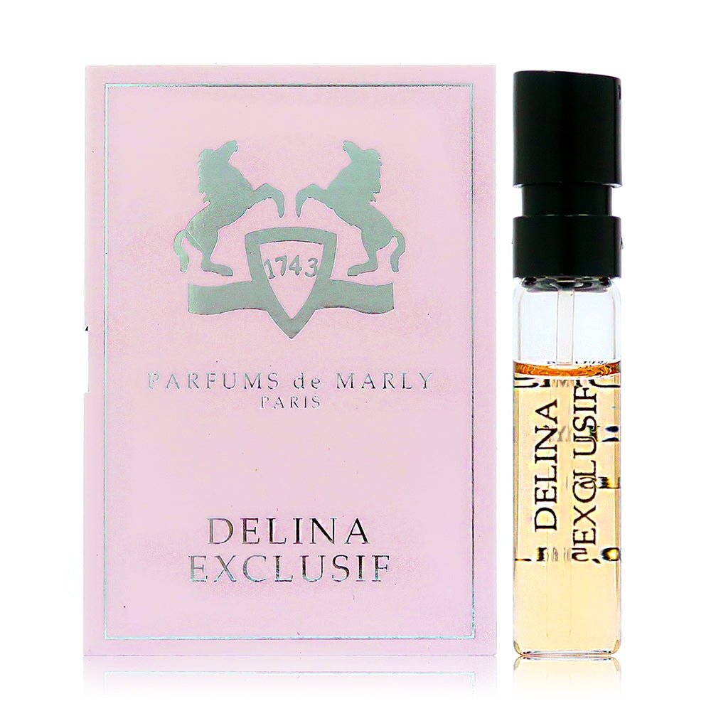 Parfums De Marly Delina Exclusif 1,2ml 0,05 fl.o.z. hivatalos parfüm minta, Parfums De Marly Delina Exclusif 1,2ml 0,05 fl.o.z. amostra oficial de parfum, Parfums De Marly Delina Exclusif 1,2ml 0,05 fl.o.z. 官方香水样品, Mostră oficială de parfum Parfums D