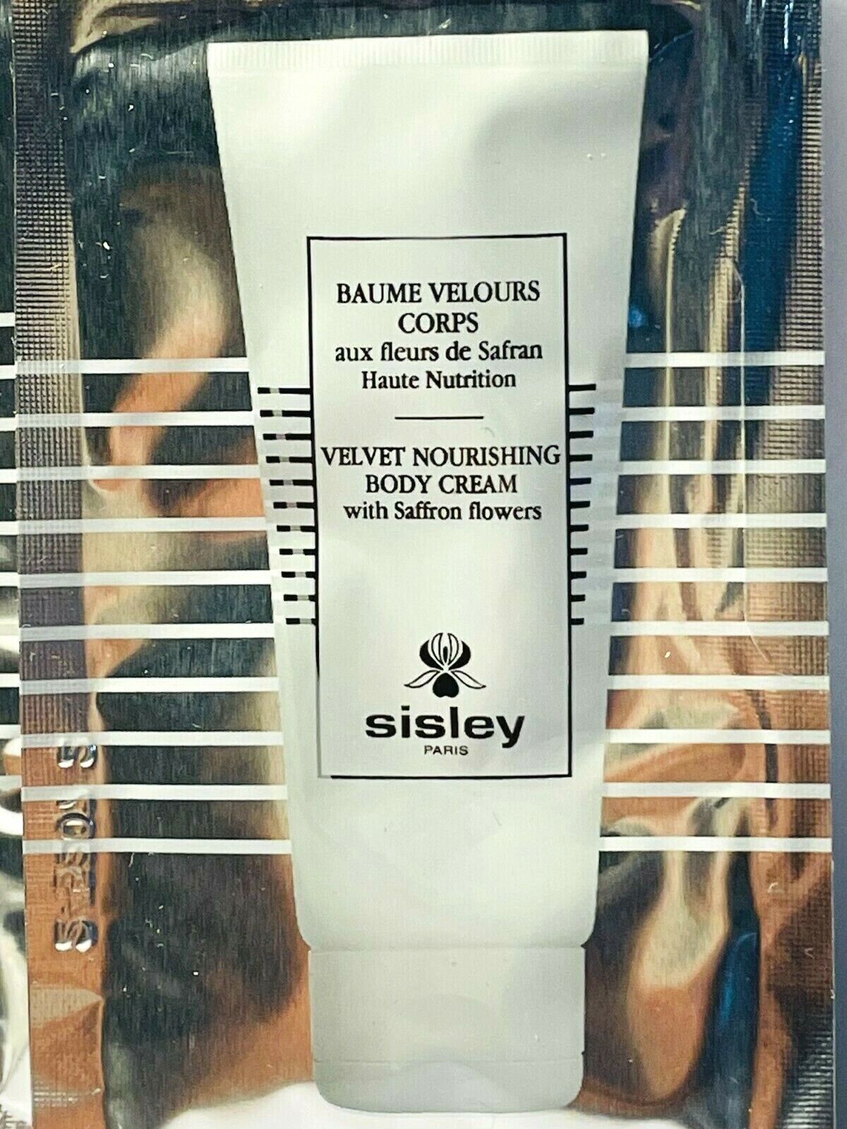 Sisley Velvet Nourishing Body Cream With Saffran Flowers 8ml 0.27 fl. oz. officiella hudvårdsprover