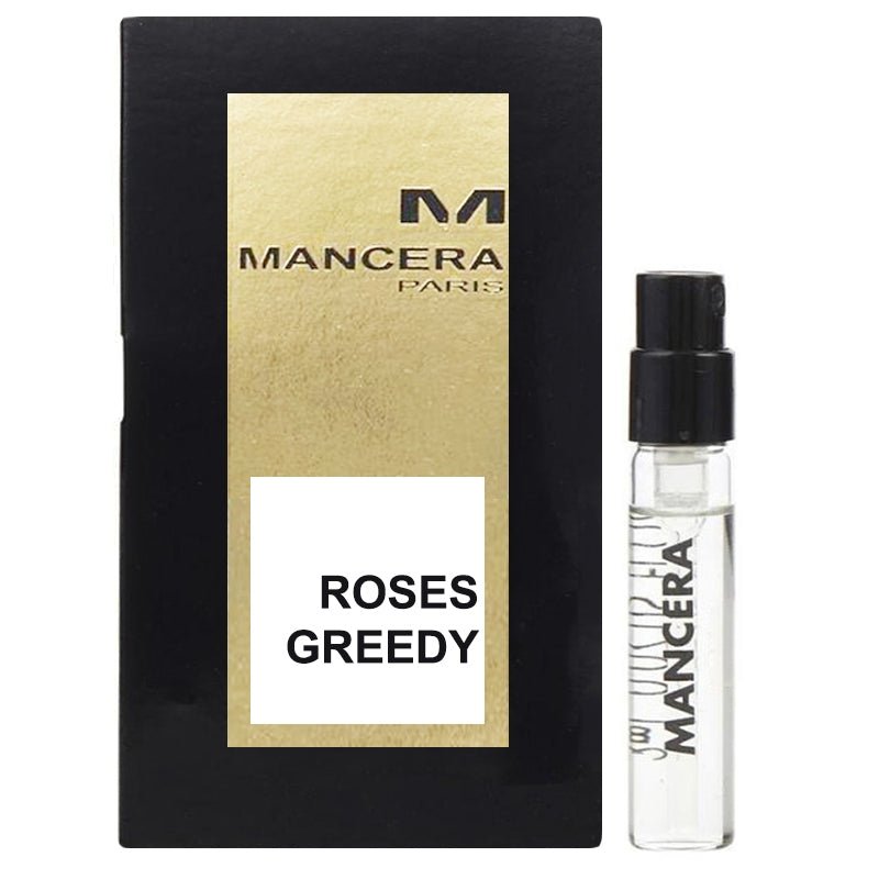 Mancera Roses Greedy officiellt prov 2ml 0,07 fl.oz.