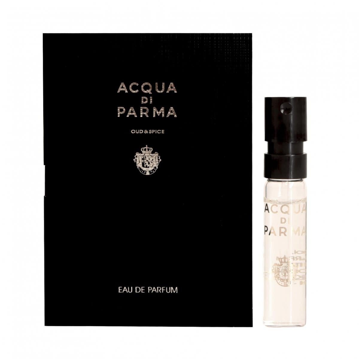 Acqua Di Parma Oud & Spice 1,5 ml 0,05 fl.oz. officiella parfymprover, Acqua Di Parma Oud & Spice 1.5ml 0.05fl.oz. officiella doftprover