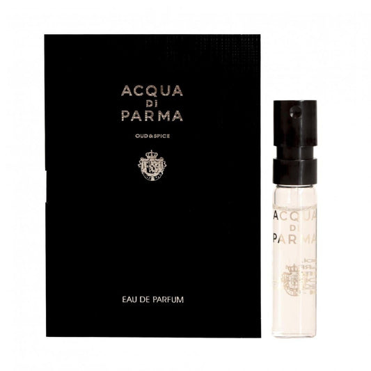 Acqua Di Parma Oud & Spice 1,5 ml 0,05 fl.oz. officiella parfymprover, Acqua Di Parma Oud & Spice 1.5ml 0.05fl.oz. officiella doftprover