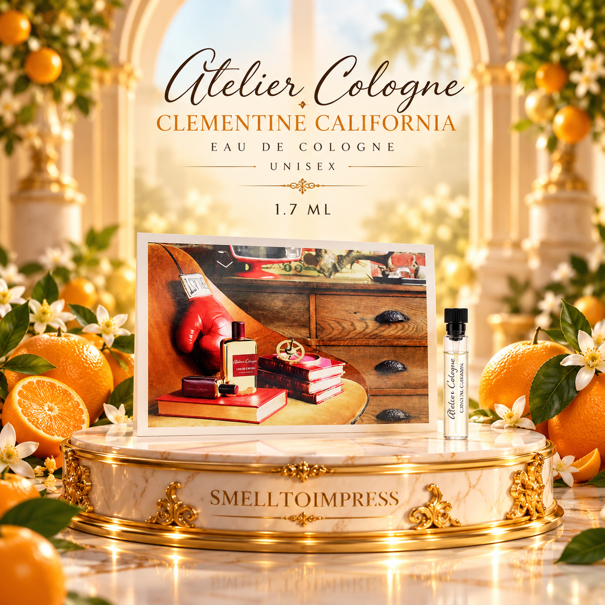 bild på Atelier Cologne Clementine California Eau De Cologne 1,7 ml officiellt parfymprov