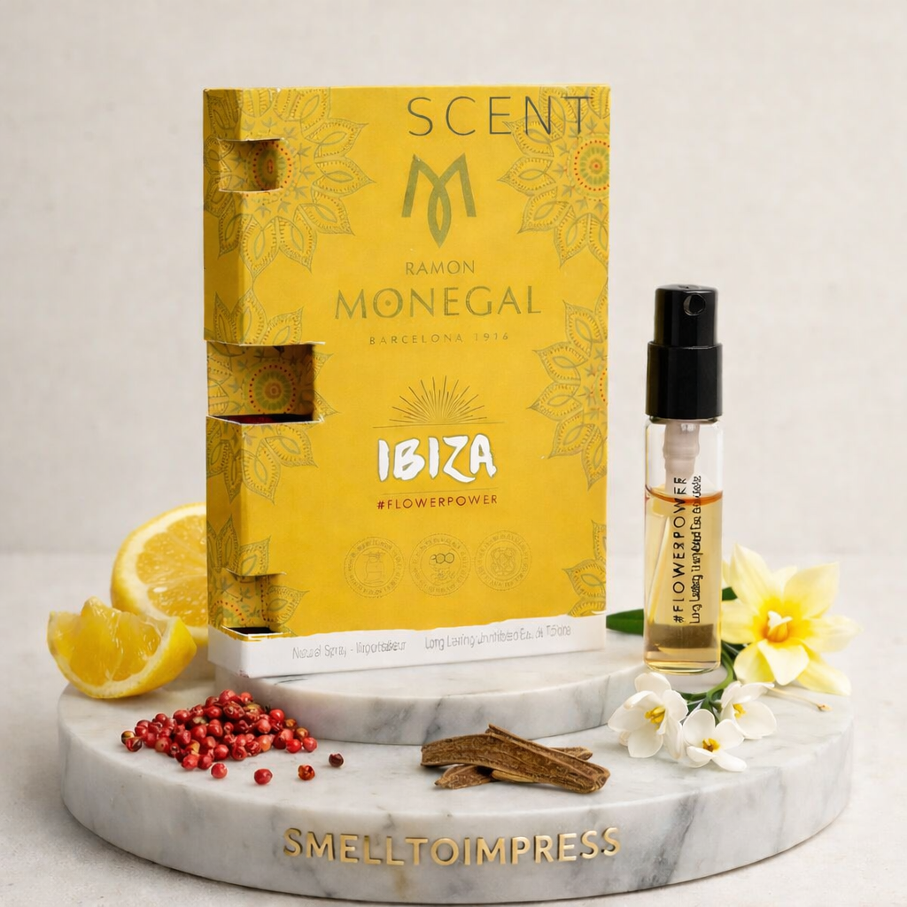 image of Ramon Monegal Ibiza Flowerpower 2ml 0.06 fl. oz. official perfume sample tester