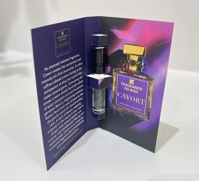 Fragrance Du Bois Cavort 1,5 ml 0,05 fl. oz. officiellt parfymprov parfymtestare