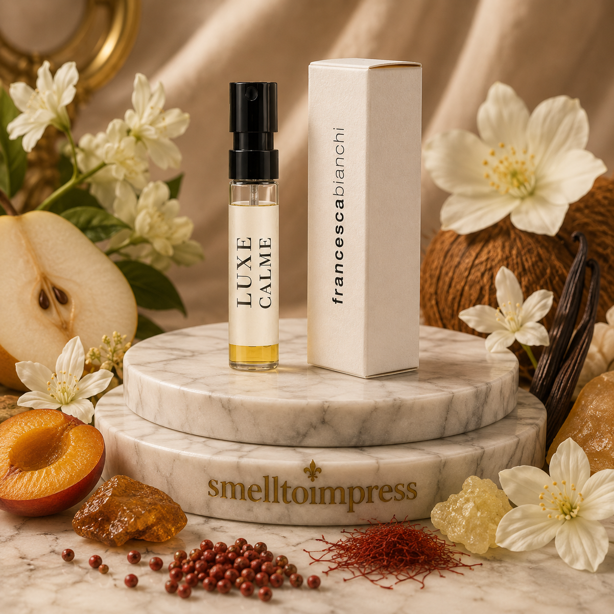 bild på Francesca Bianchi Luxe Calme Volupte officiellt parfymprov 1,5 ml 0,07 fl. oz