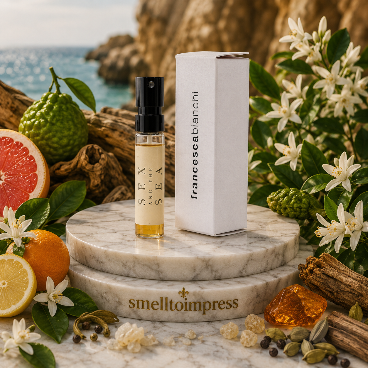 bild på Francesca Bianchi Sex and the Sea Neroli officiellt parfymprov 1,5 ml 0,07 fl. oz