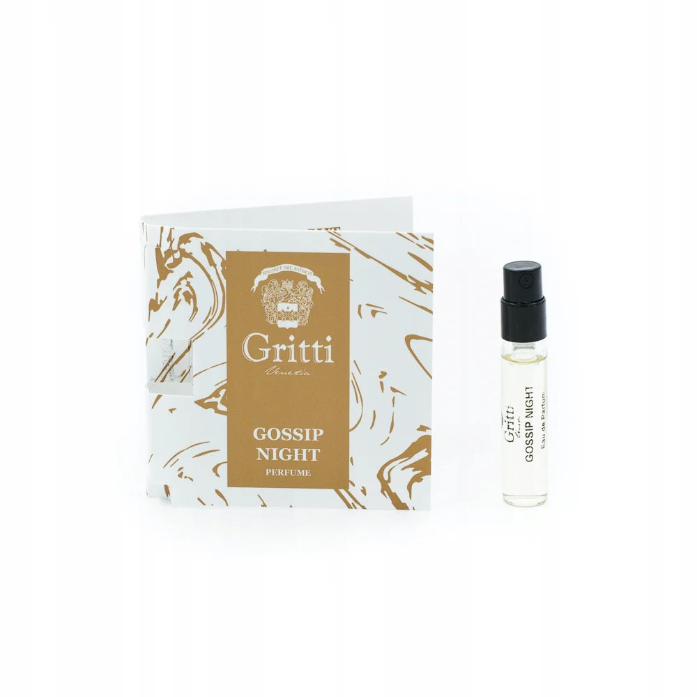 Gritti Gossip Night officiellt parfymprov 2 ml 0,06 fl. oz.
