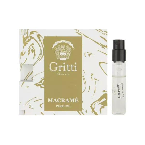 Gritti Macrame officiellt parfymprov 2 ml 0,06 fl. oz.