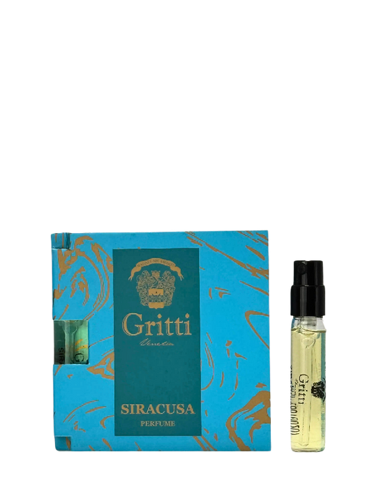 Gritti Siracusa officiellt parfymprov 2 ml 0,06 fl. oz.