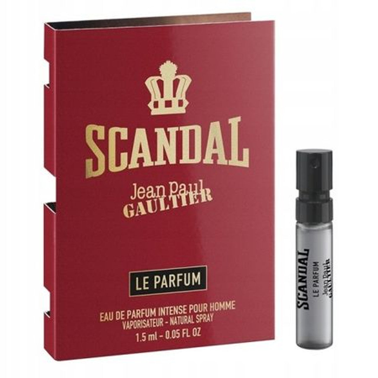 Jean Paul Gaultier Scandal Le Parfum Intense officiella parfymprover, Jean Paul Gaultier Scandal Le Parfum Intense dofttestare