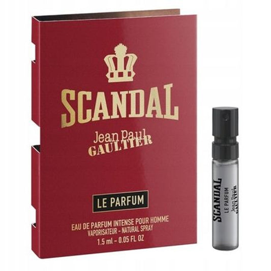 Jean Paul Gaultier Scandal Le Parfum Intense officiella parfymprover, Jean Paul Gaultier Scandal Le Parfum Intense dofttestare