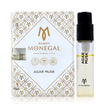 Ramon Monegal Agar Musk officiellt parfymprov 2ml 0,06 fl.o.z. parfymtestare