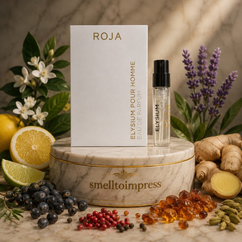 image of Roja Elysium Pour Homme 1.7ml 0.05 fl. oz. official perfume samples fragrance tester