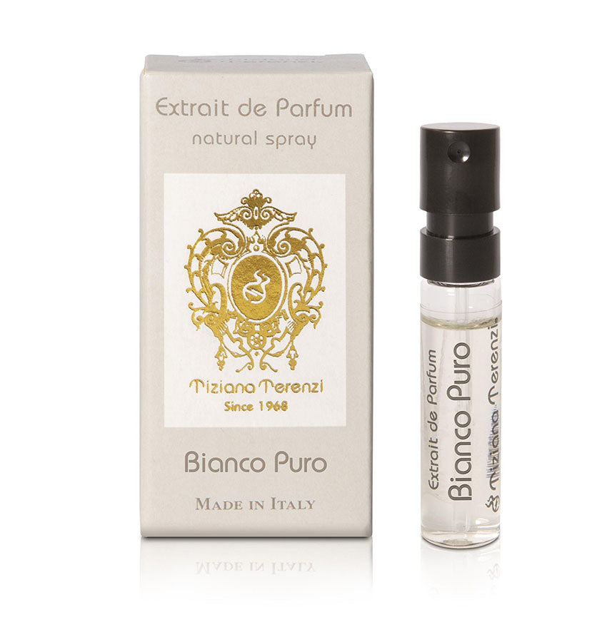 TIZIANA TERENZI Bianco Puro Extrait de parfum 0,05 OZ 1,5 ML officiellt parfymprov