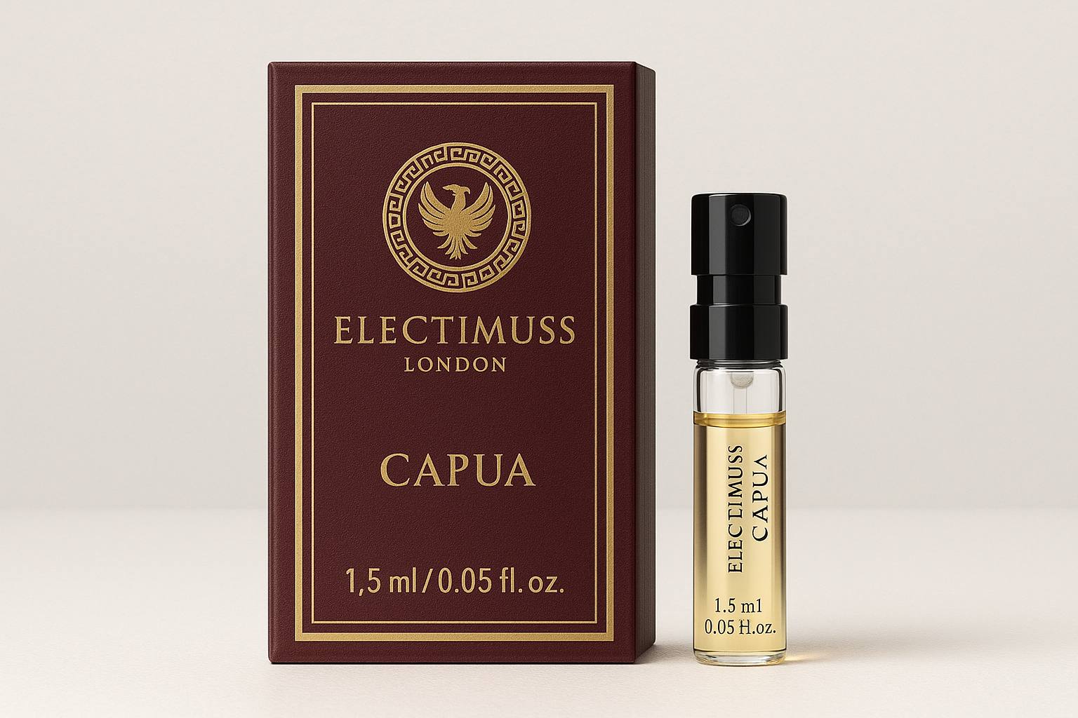 Electimuss London Capua 1,5 ml 0,05 fl. oz. officiellt parfymprov
