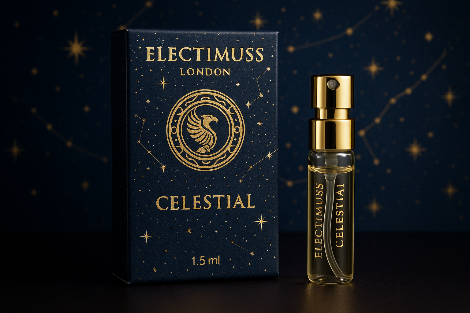 Electimuss London Celestial 1,5 ml 0,05 fl. oz. officiellt parfymprov