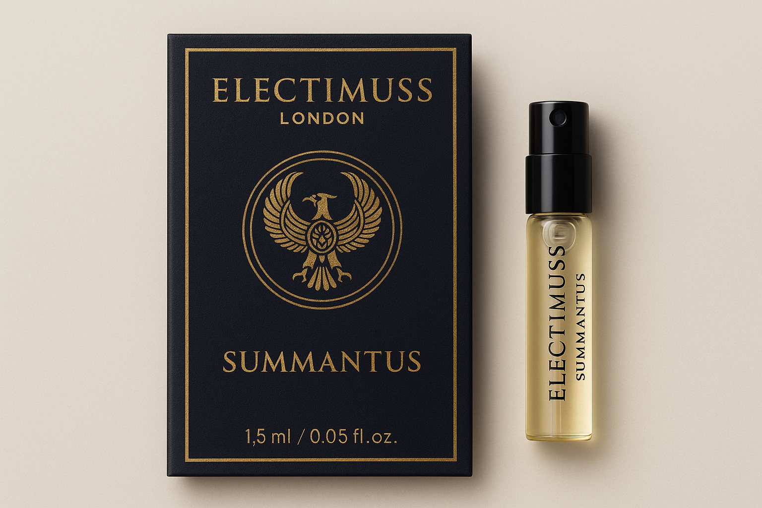 Electimuss London Summantus 1,5 ml 0,05 fl. oz. officiellt parfymprov
