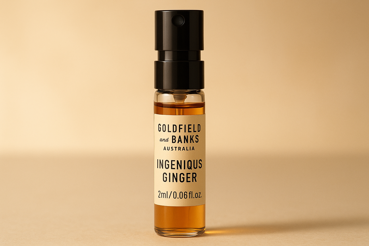 Goldfield and Banks Australia Ingenious Ginger 2ml 0.06 fl. oz. officiellt parfymprov