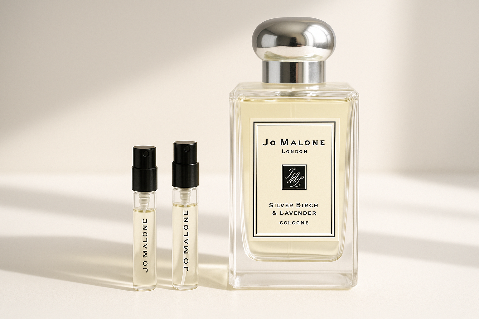 Jo Malone Silver Birch & Lavender Cologne parfymprover