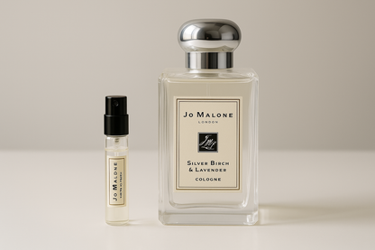 Jo Malone Silver Birch & Lavender Cologne parfymprover