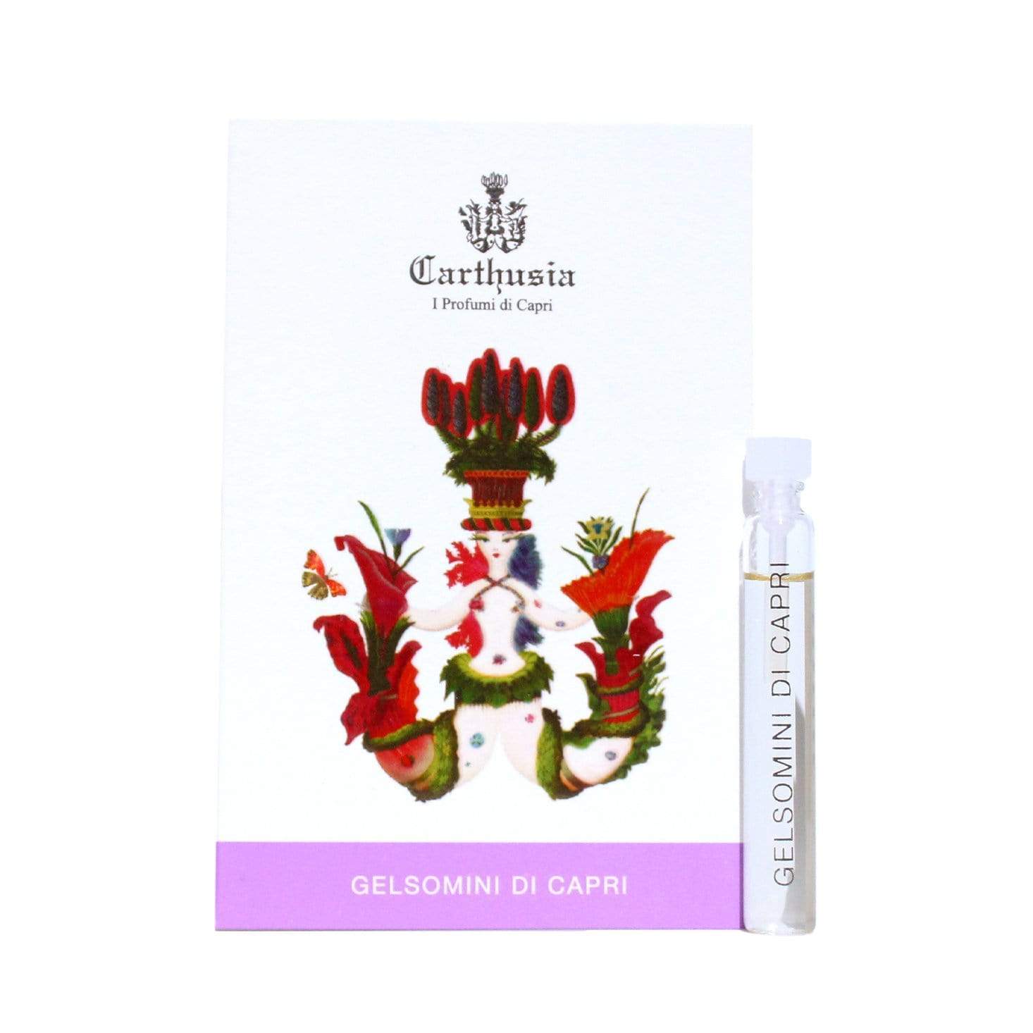 officiellt Carthusia parfymprov Carthusia Gelsomini di Capri storlek 2ml 0,06 oz.