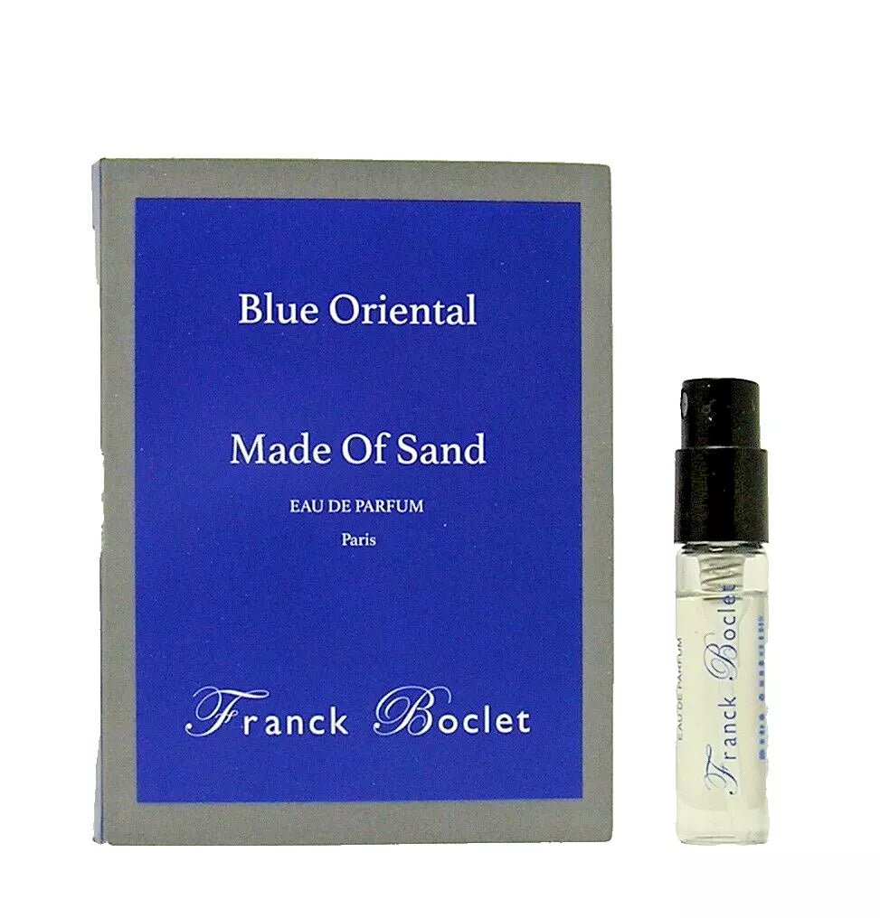 Officiellt parfymprov av Franck Boclet Made Of Sand 1,5 ml 0,54 oz.