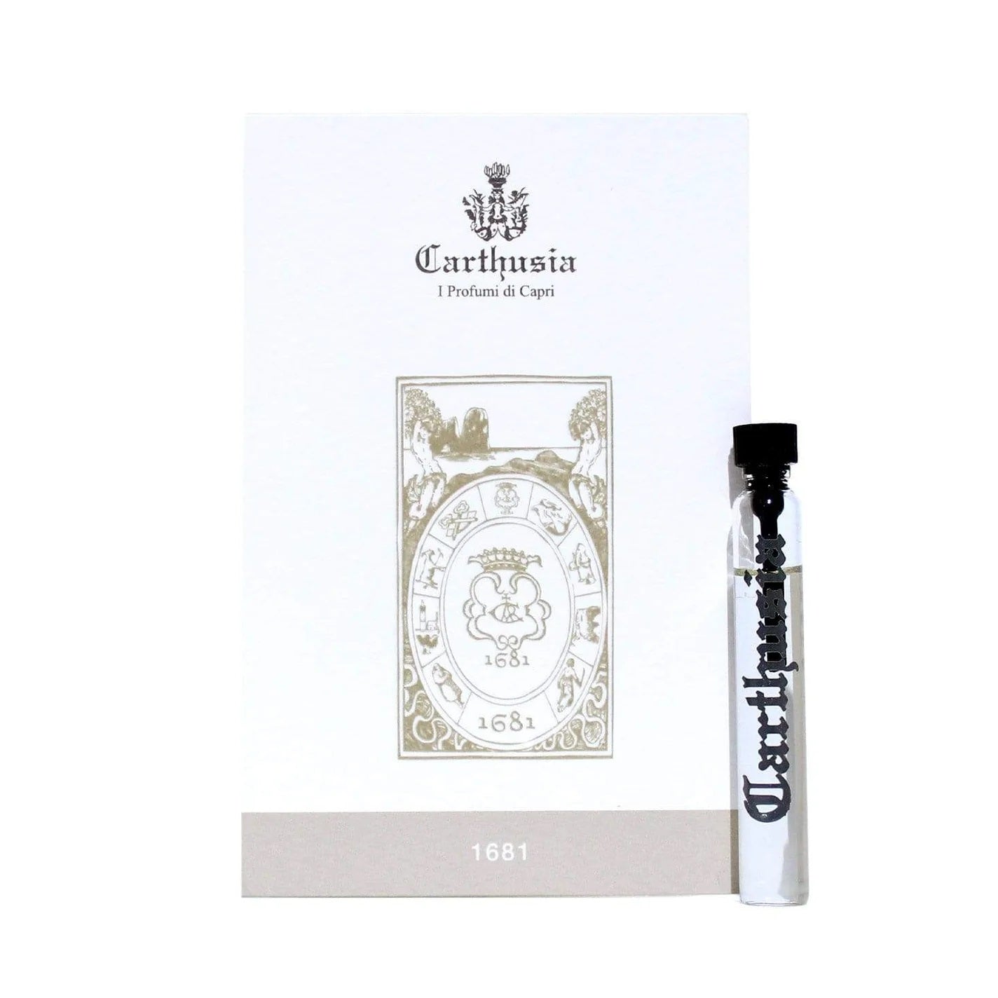 Officiellt parfymprov av Carthusia 1681 storlek 2ml 0.06 oz., Carthusia 1681 officiellt parfymprov 2ml