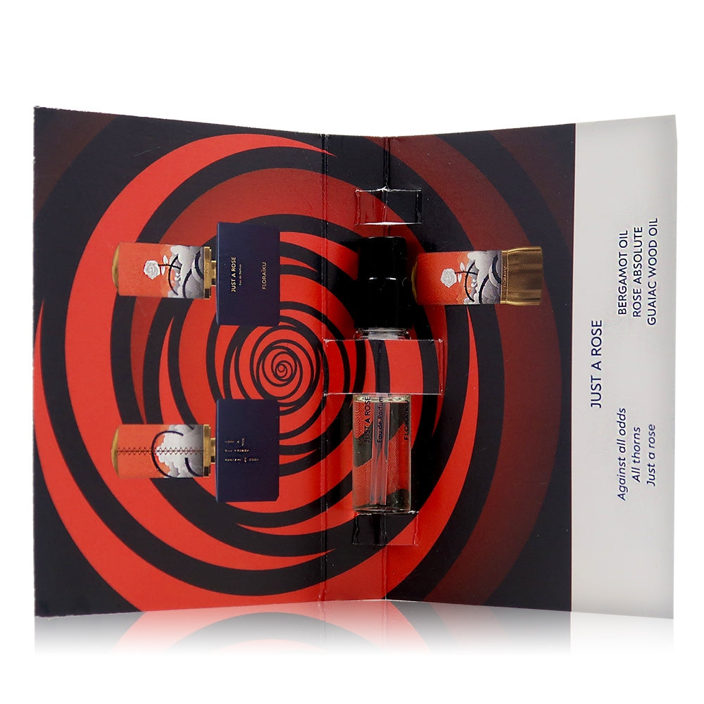 Officiellt parfymprov av Floraiku Just a Rose-doft 1,5 ml