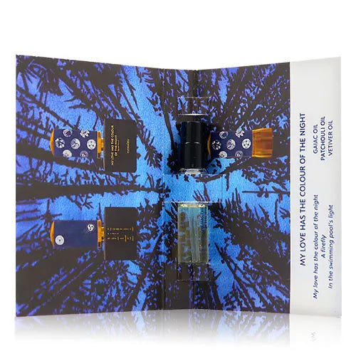 Officiellt parfymprov av Floraiku My Love Has The Colour Of The Night-doften 1,5 ml