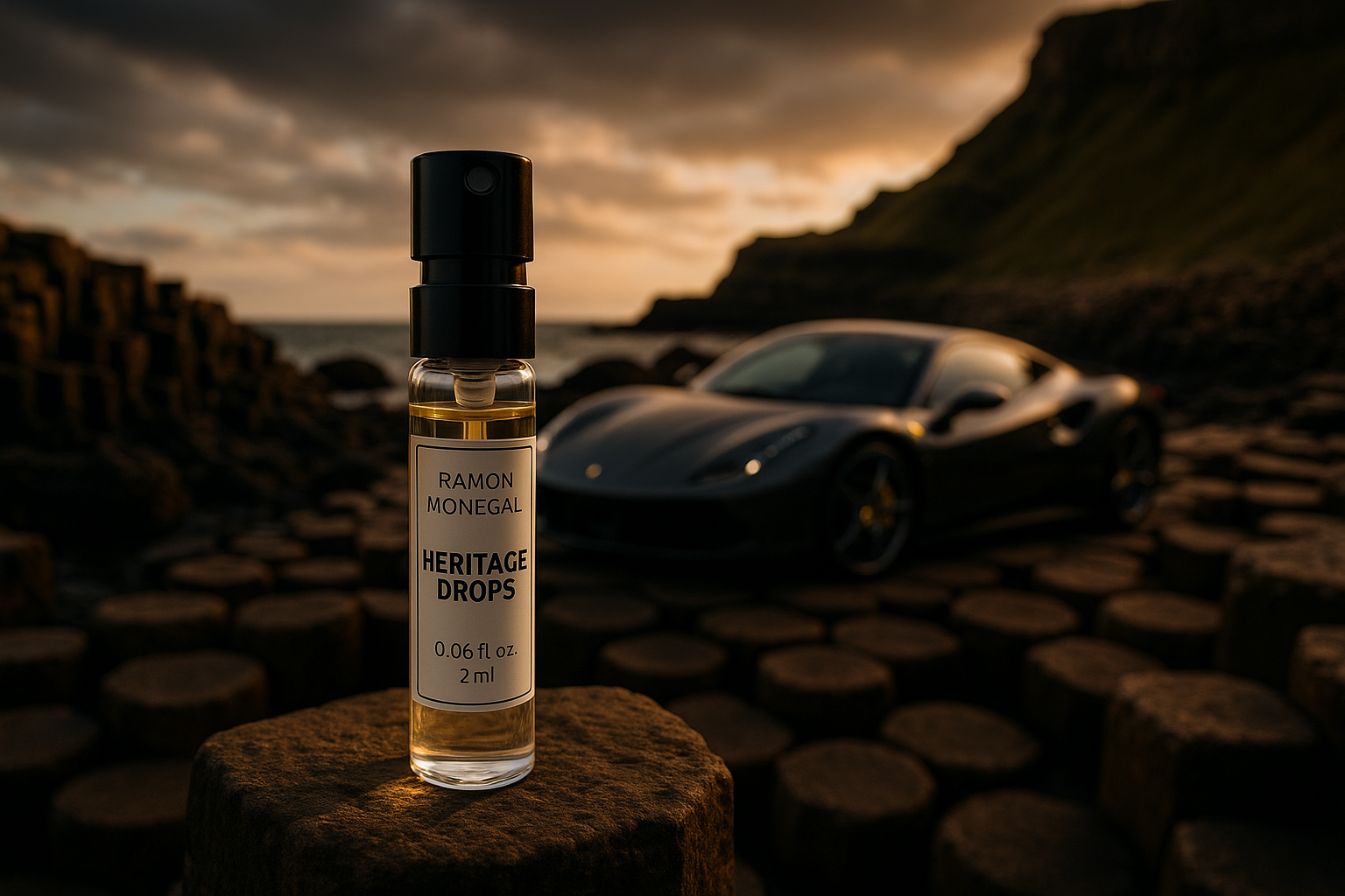Ramon Monegal Heritage Drops officiellt parfymprov 2ml 0.06 fl.oz. parfymtestare