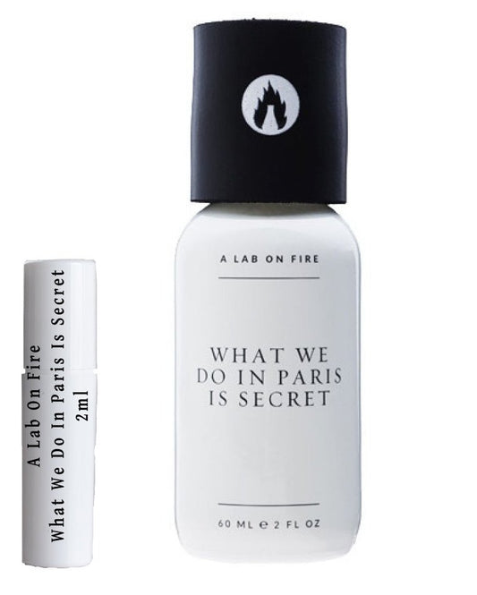 A Lab On Fire What We Do In Paris Is Secret samples 2ml