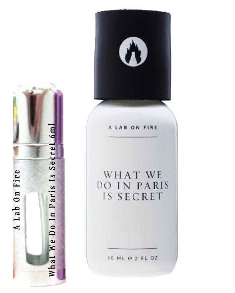 A Lab On Fire What We Do In Paris Is Secret samples 6ml