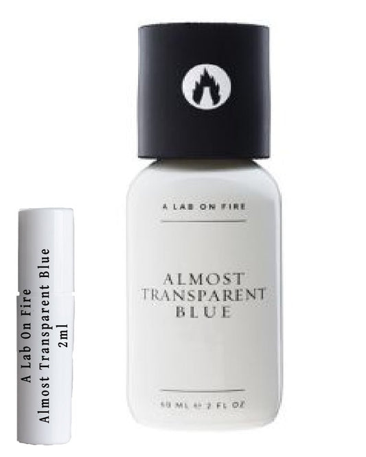 Ett labb i brand, nästan transparent blå, prover - Ett labb i brand, nästan transparent blått - Ett labb i brand - 2 ml - smelltoimpress