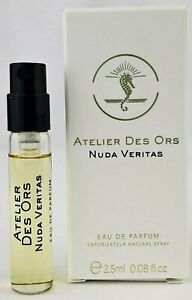 Atelier Des Ors Nuda Veritas 2,5ml 0,08 fl. uns. offizielle Parfümprobe, Atelier Des Ors Nuda Veritas 2,5ml 0,08 fl. uns. officiellt parfymprov, Atelier Des Ors Nuda Veritas 2,5ml 0,08 fl. uns. officiel parfumeprøve, Atelier Des Ors Nuda Veritas 2,5m