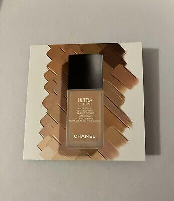 Chanel Ultra Le Teint Ultrawear All Day Comfort Foundation 0.9ml Nyans B20 officiellt hudvårdsprov