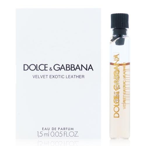 Velvet Exotic Leather By Dolce & Gabbana 1,5 ml 0,05 fl. uns. officieel parfumstalen, Velvet Exotic Leather By Dolce & Gabbana 1,5 ml 0,05 fl. uns. échantillon de parfum officiel, Velvet Exotic Leather By Dolce & Gabbana 1,5ml 0,05 fl. uns. viralline