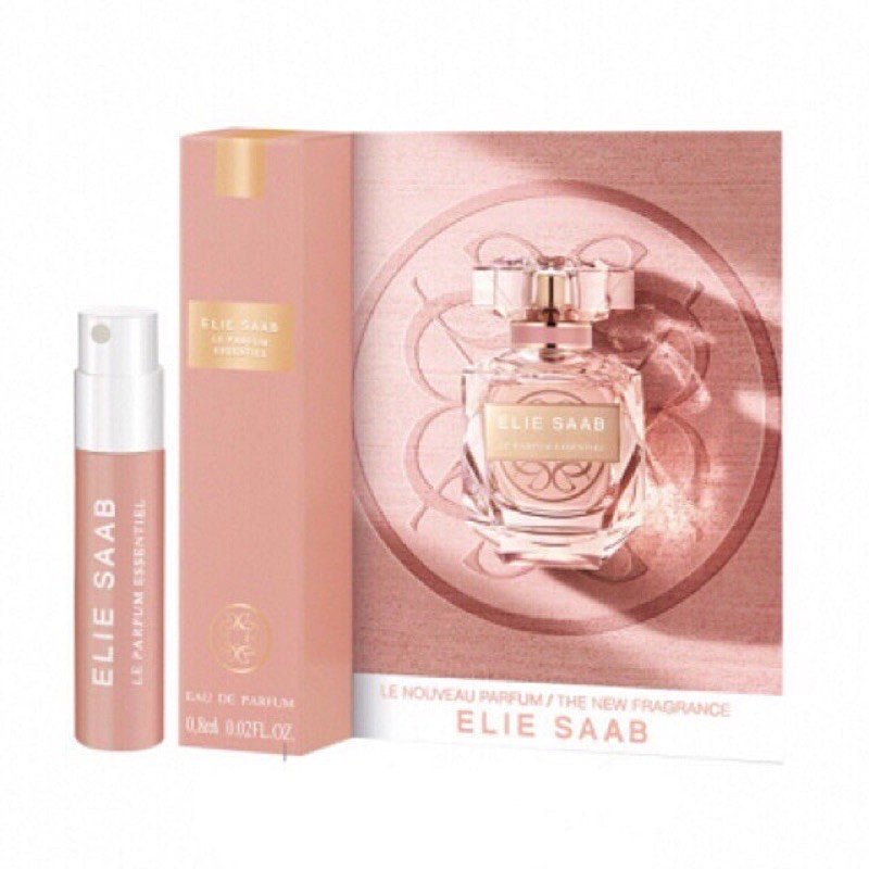 Elie Saab Le Parfum Essentiel 0,8 ml 0,03 fl.oz échantillon de parfum officiel, Elie Saab Le Parfum Essentiel 0,8 ml 0,03 fl.oz virallinen hajuvesinäyte, Elie Saab Le Parfum Essentiel 0,8 ml 0,03 fl.oz ofic perfume Parfum 0 ml, Elie Saab Le Parfum Es