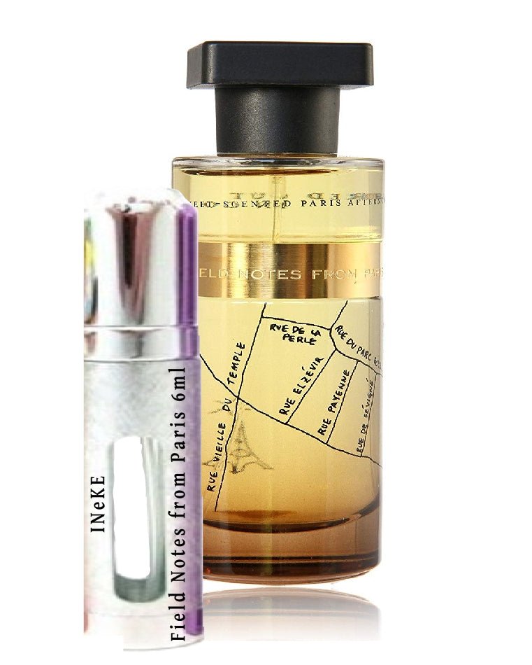 INeKE Field Notes from Paris samples 6ml