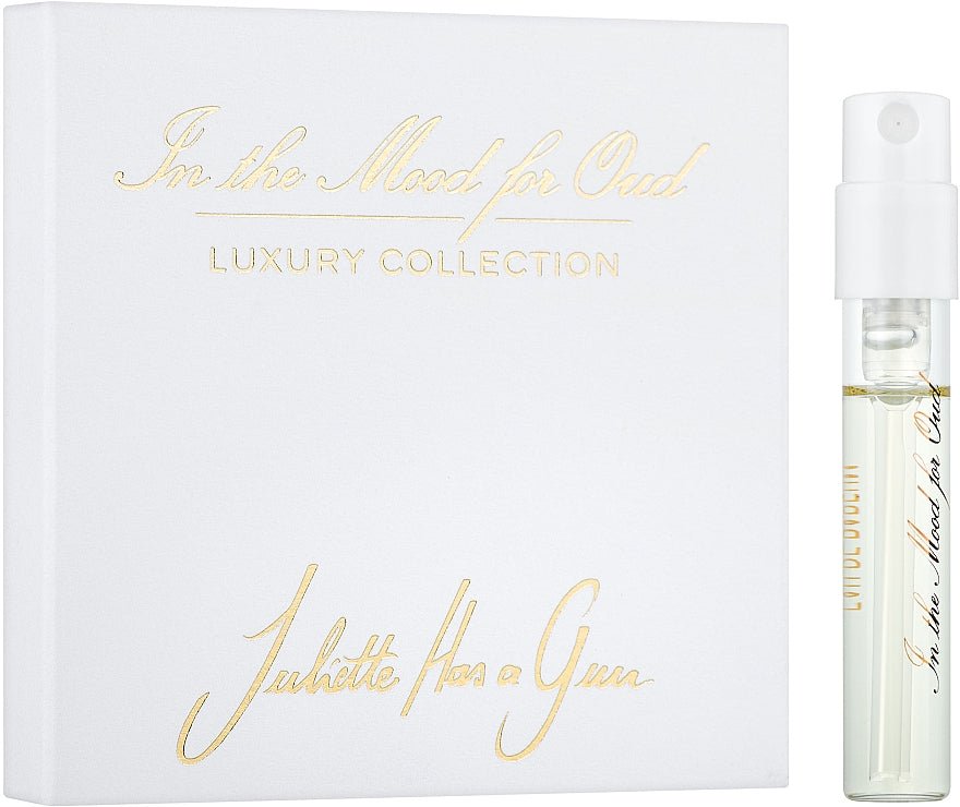 Juliette Has a Gun In the Mood for Oud 1.7ml Officiell parfymprov, Juliette Has a Gun In the Mood for Oud 1.7ml 液量オンス公式香水サンプル, Juliette Has a Gun In the Mood for Oud 1.7ml officiell parfymprov, Juliette Has a Gun In the Mood for Oud 1.7ml officiell p